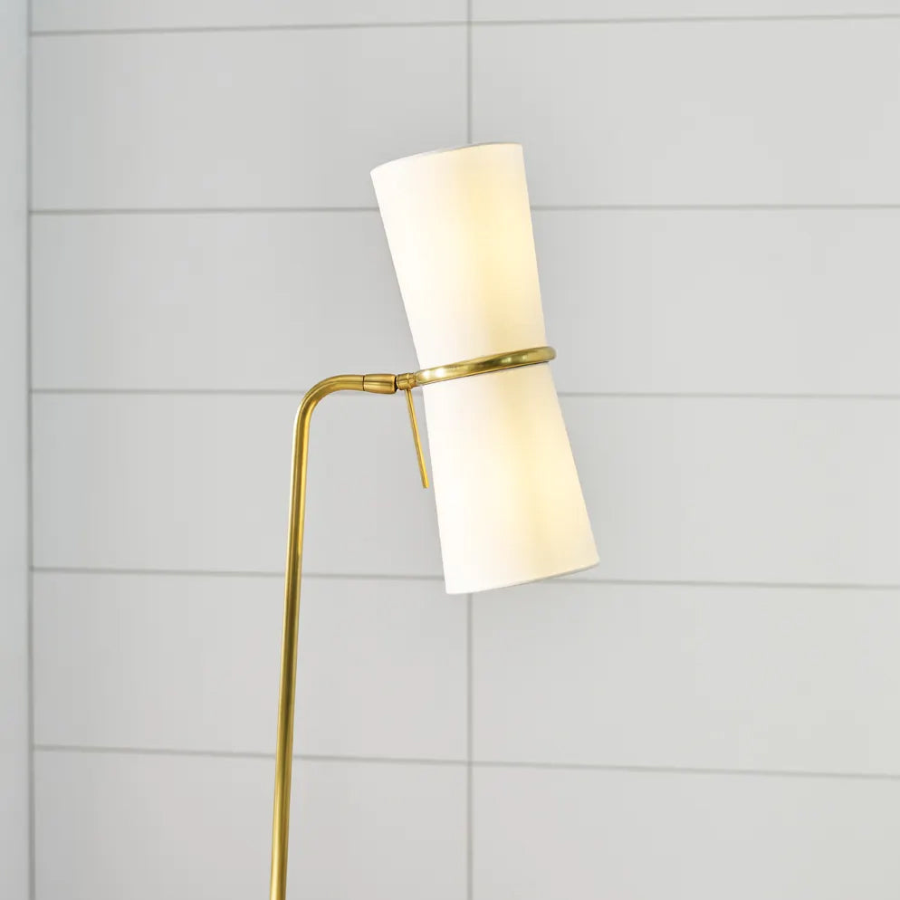 Visual Comfort Signature Clarkson Floor Lamp (view 3)