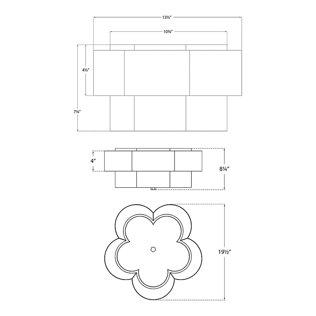 Visual Comfort Signature Arabelle Ceiling Light