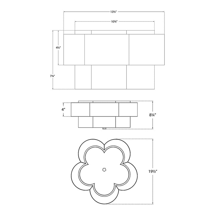 Visual Comfort Signature Arabelle Ceiling Light