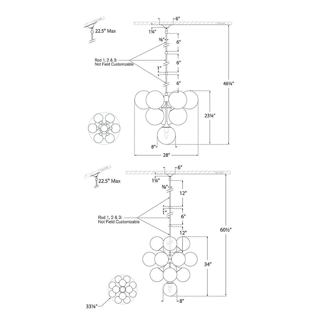 Visual Comfort Signature Cristol Chandelier