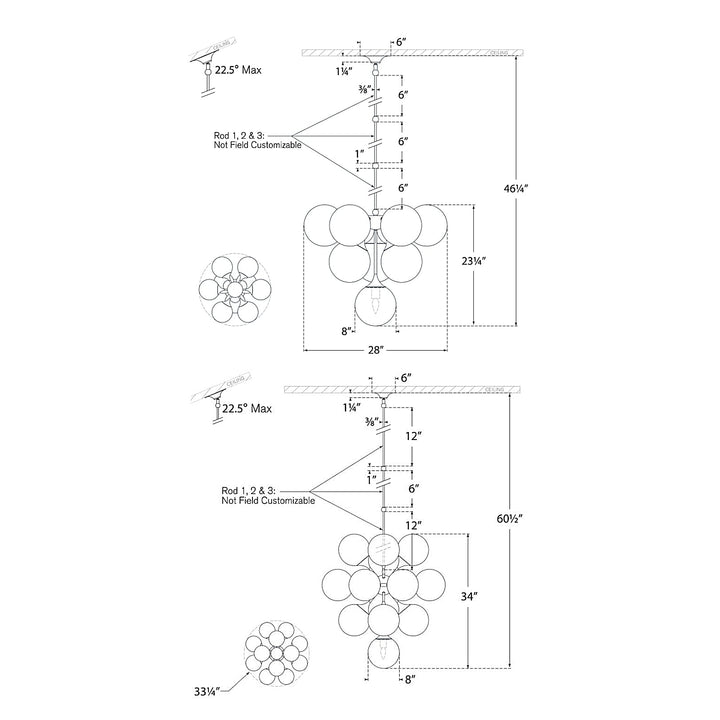 Visual Comfort Signature Cristol Chandelier