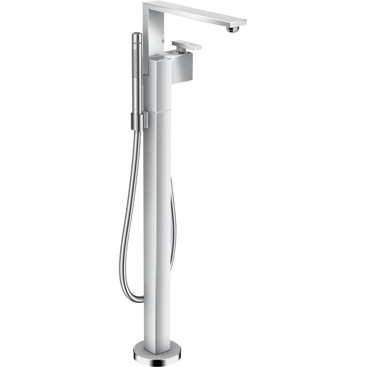 AXOR Edge Freestanding Tub Filler Trim with Handshower Diamond Cut