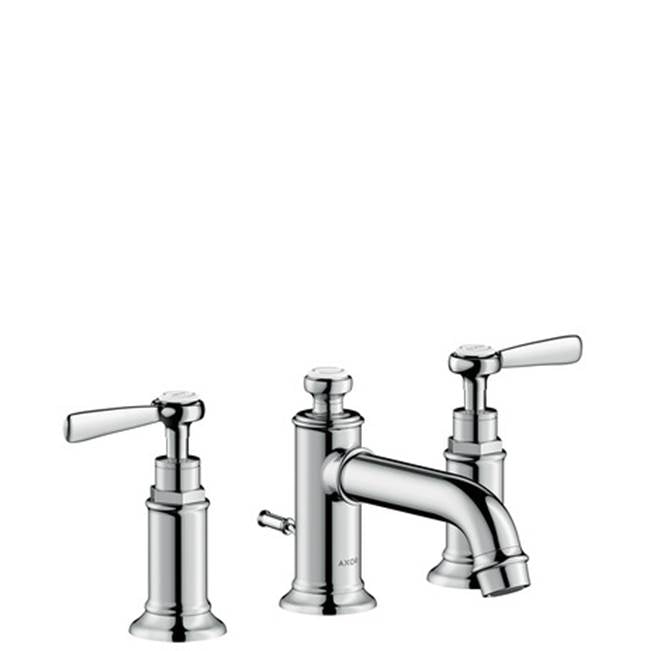 AXOR Montreux Widespread Faucet 30 with Lever Handles and Pop-Up Drain