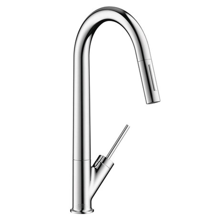 AXOR Starck HighArc Kitchen Faucet 2-Spray Pull-Down