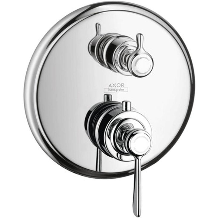 AXOR Montreux Thermostatic Trim with Volume Control- Lever Handle