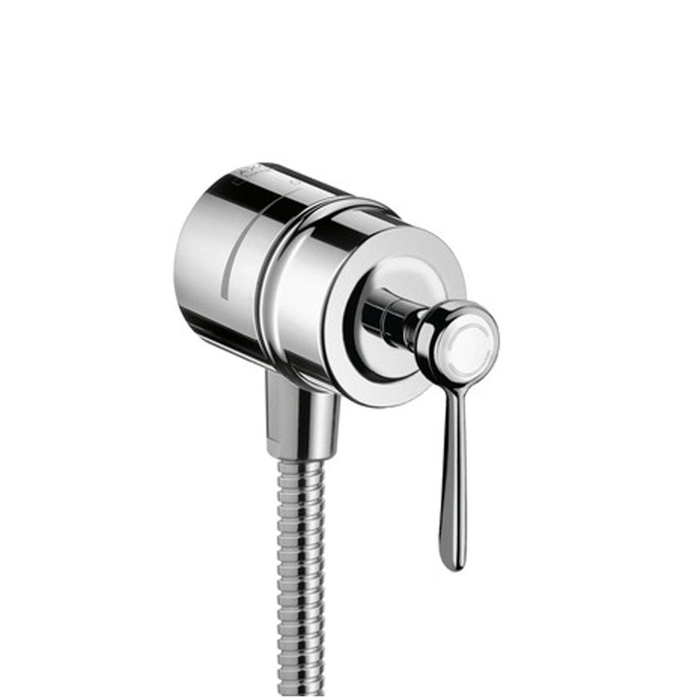 AXOR Montreux Wall Outlet with Check Valves and Volume Control Lever Handle