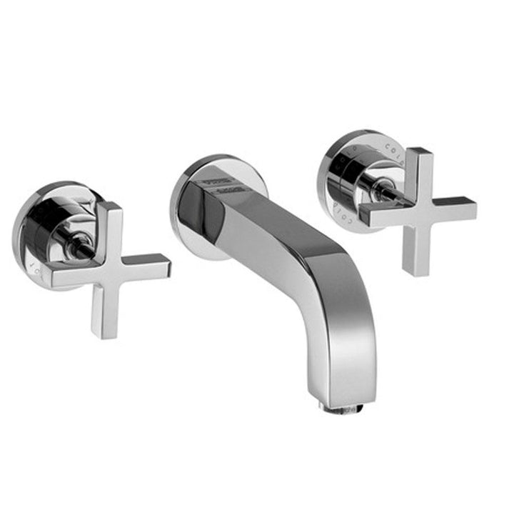 AXOR Citterio Wall-Mounted Widespread Faucet with Cross Handles
