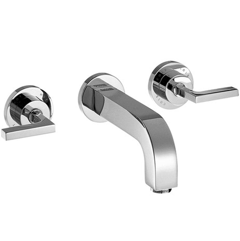 AXOR Citterio Wall-Mounted Widespread Faucet with Lever Handles