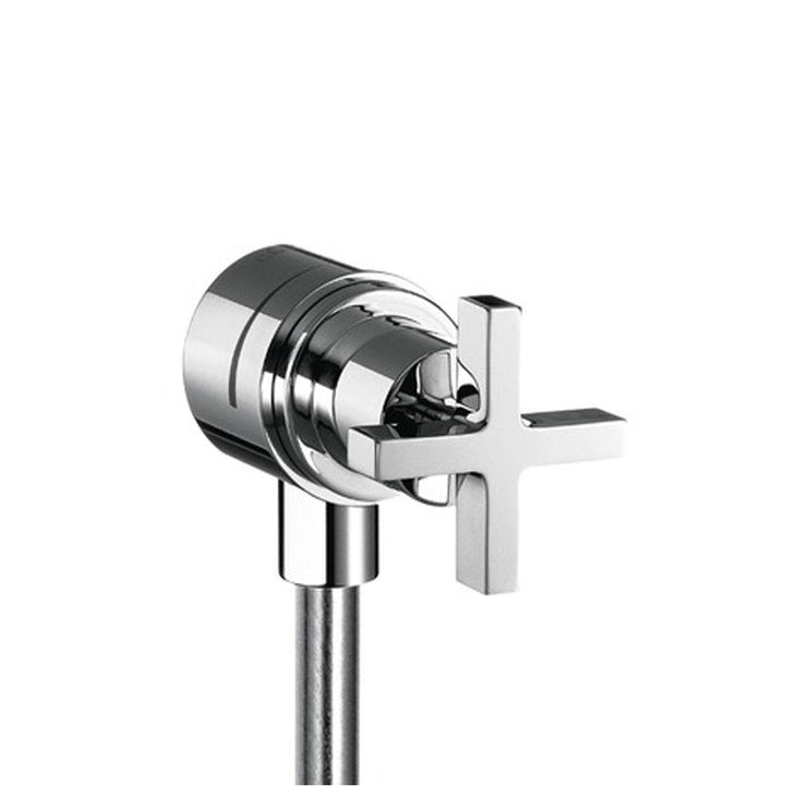 AXOR Citterio Wall Outlet with Check Valves and Volume Control Cross-Handle