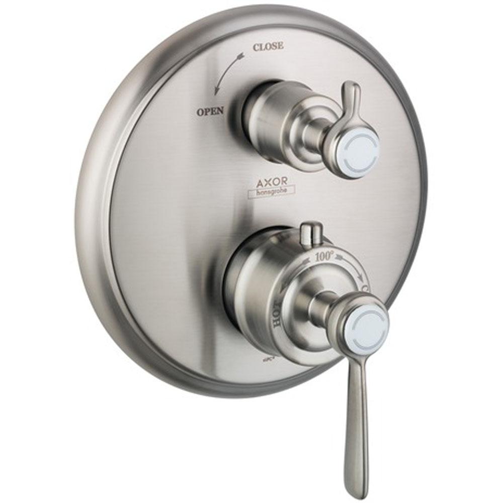 AXOR Montreux Thermostatic Trim with Volume Control- Lever Handle