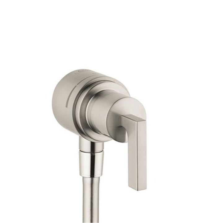 AXOR Citterio Wall Outlet with Check Valves and Volume Control Lever Handle