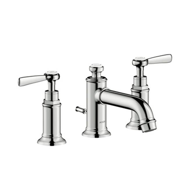 AXOR Montreux Widespread Faucet 30 with Lever Handles and Pop-Up Drain