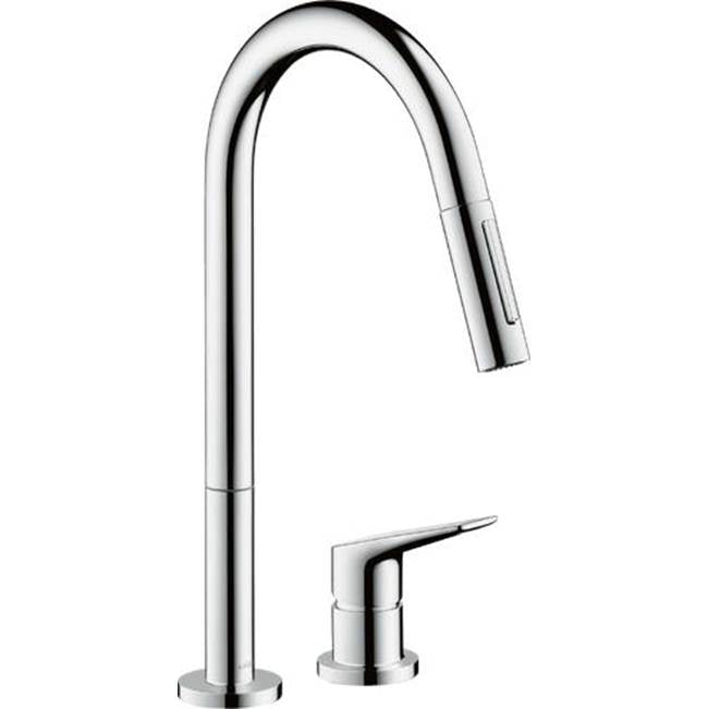 AXOR Citterio M 2-Hole Single-Handle Kitchen Faucet 2-Spray Pull-Down