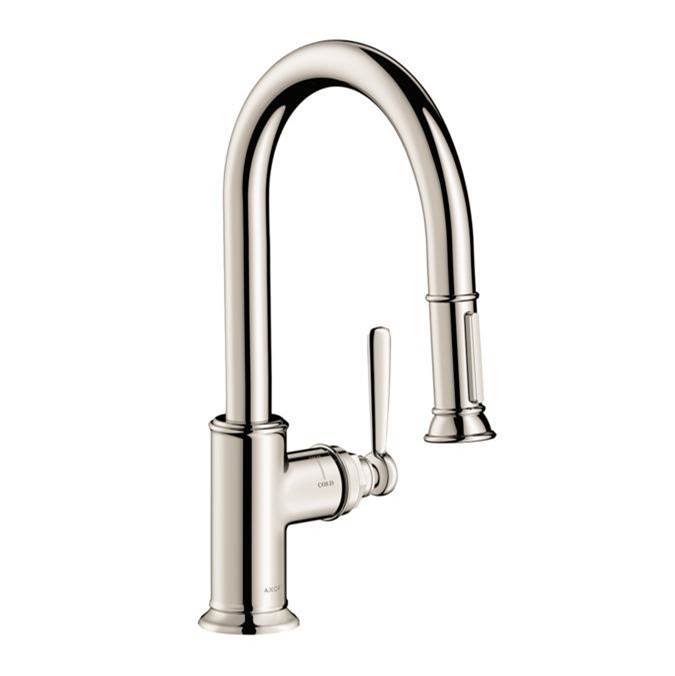 AXOR Montreux Prep Kitchen Faucet 2-Spray Pull-Down