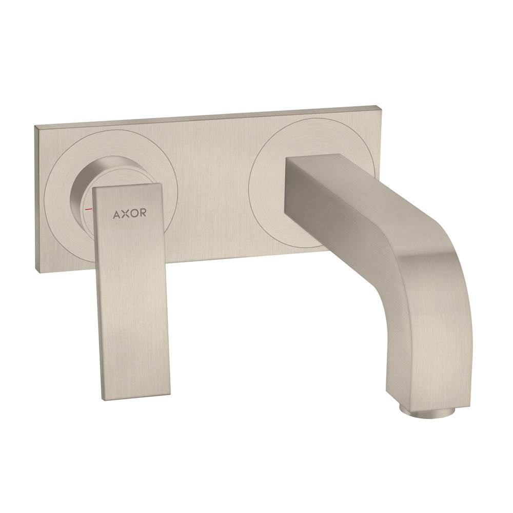 AXOR Citterio Wall-Mounted Single-Handle Faucet Trim with Base Plate