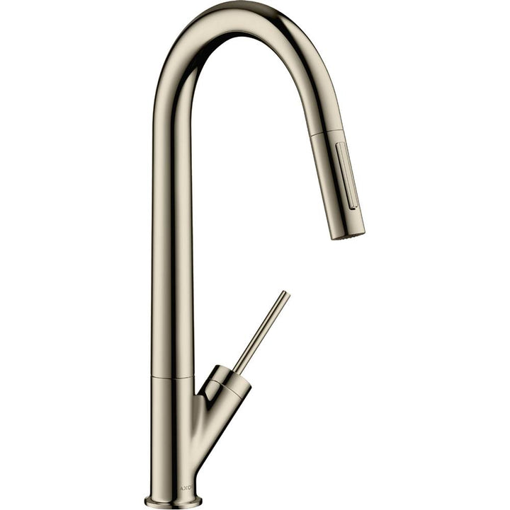 AXOR Starck HighArc Kitchen Faucet 2-Spray Pull-Down
