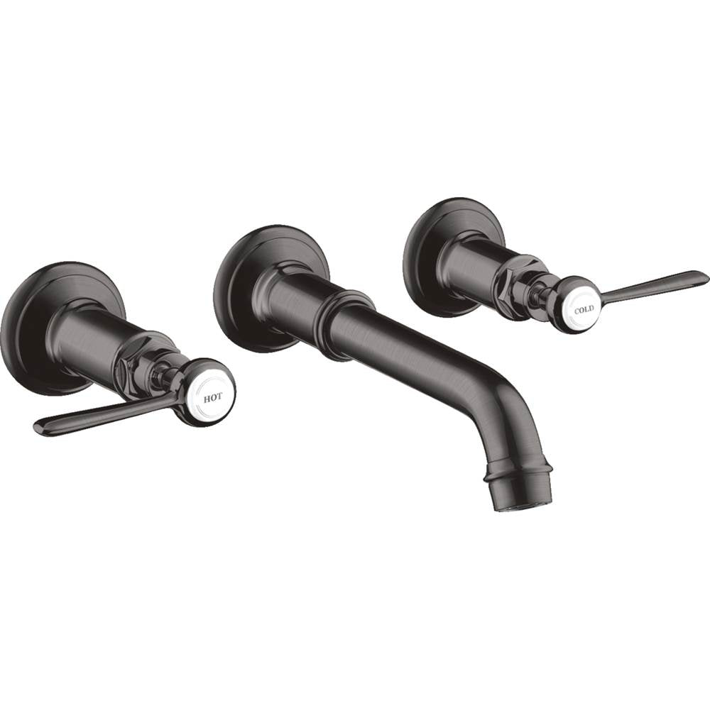 AXOR Montreux Wall-Mounted Widespread Faucet Trim with Lever Handles