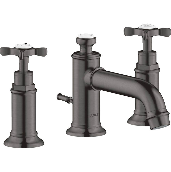 AXOR Montreux Widespread Faucet 30 with Cross Handles and Pop-Up Drain
