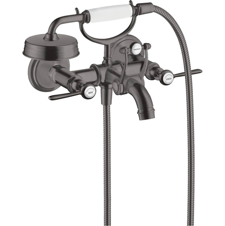 AXOR Montreux 2-Handle Wall-Mounted Tub Filler with Lever Handles and Handshower