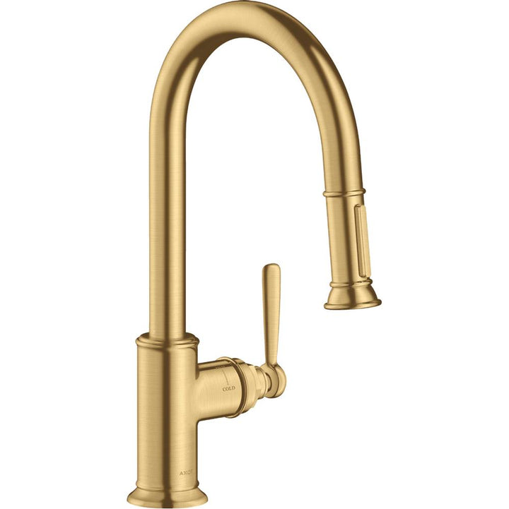 AXOR Montreux Prep Kitchen Faucet 2-Spray Pull-Down