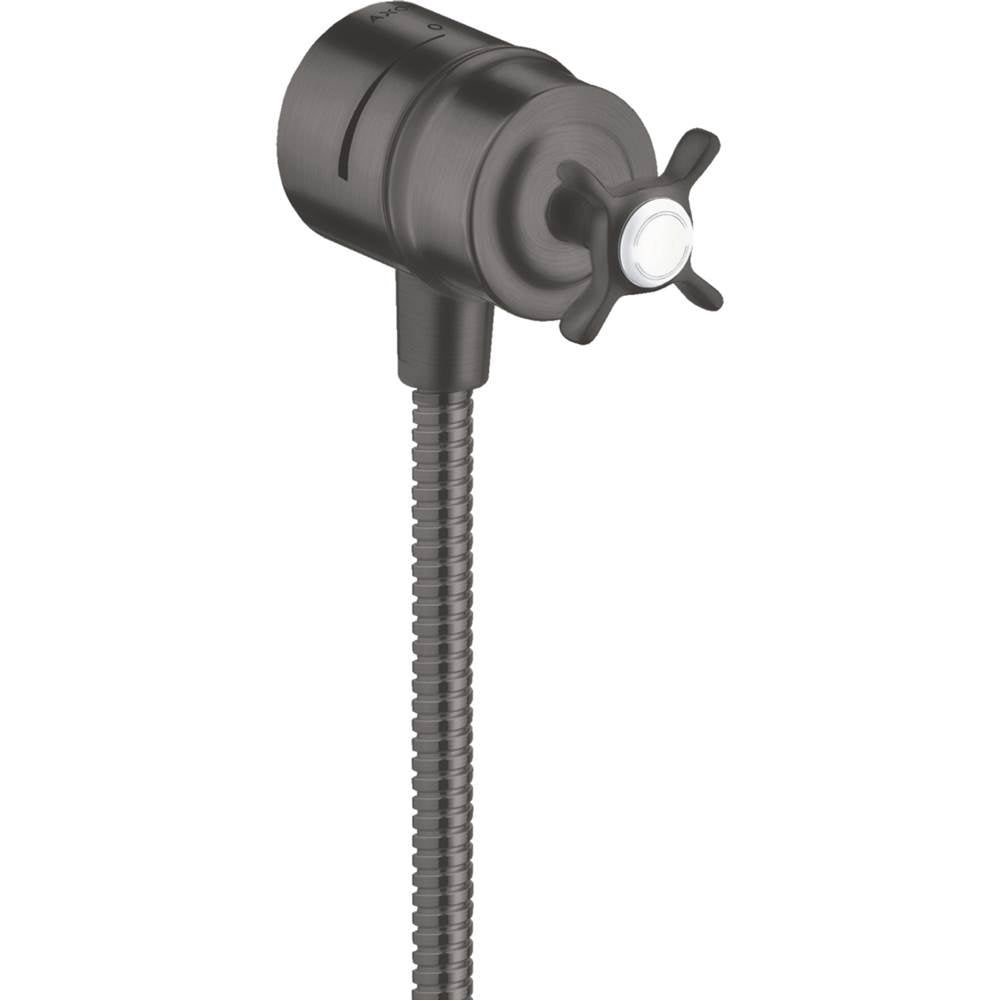 AXOR Montreux Wall Outlet with Check Valves and Volume Control Cross Handle