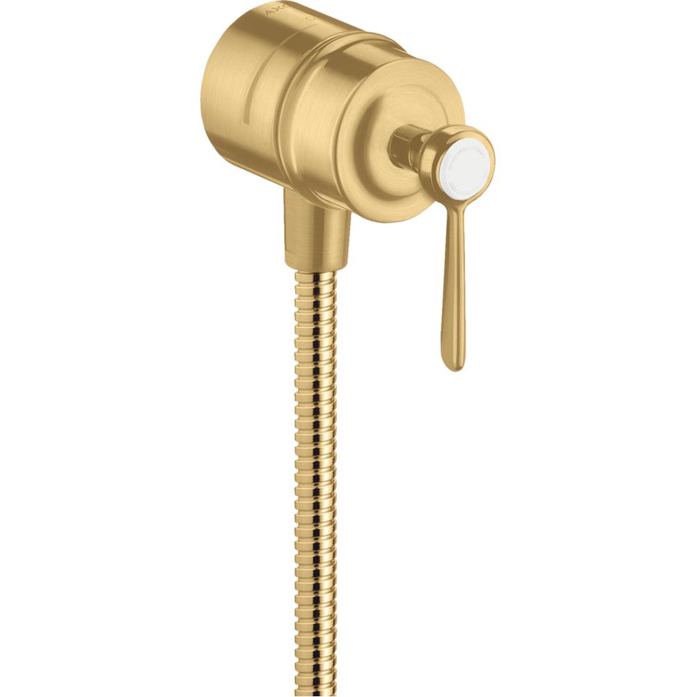 AXOR Montreux Wall Outlet with Check Valves and Volume Control Lever Handle