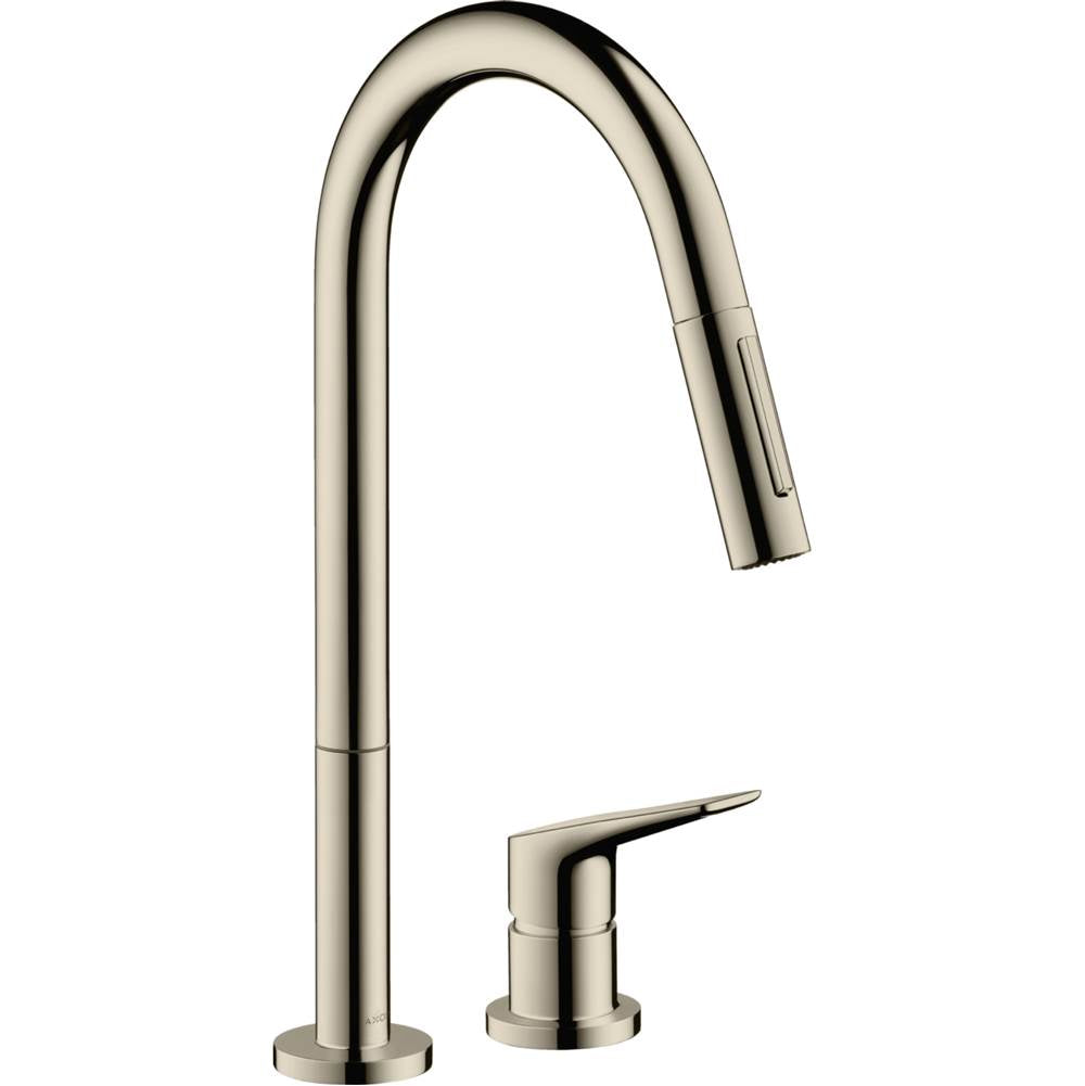 AXOR Citterio M 2-Hole Single-Handle Kitchen Faucet 2-Spray Pull-Down