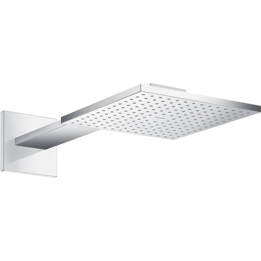 AXOR ShowerSolutions Showerhead 250 Square 2- Jet with Showerarm Trim