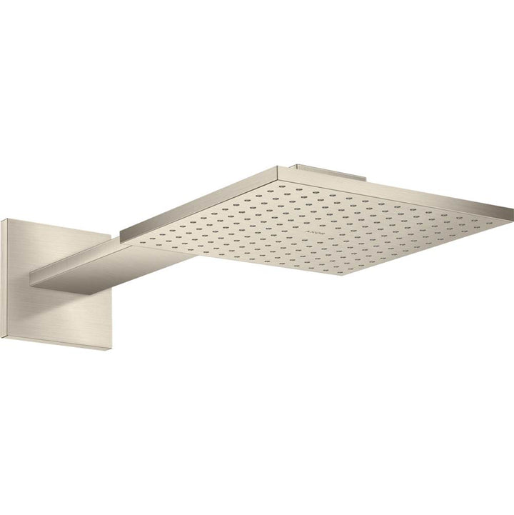 AXOR ShowerSolutions Showerhead 250 Square 2- Jet with Showerarm Trim