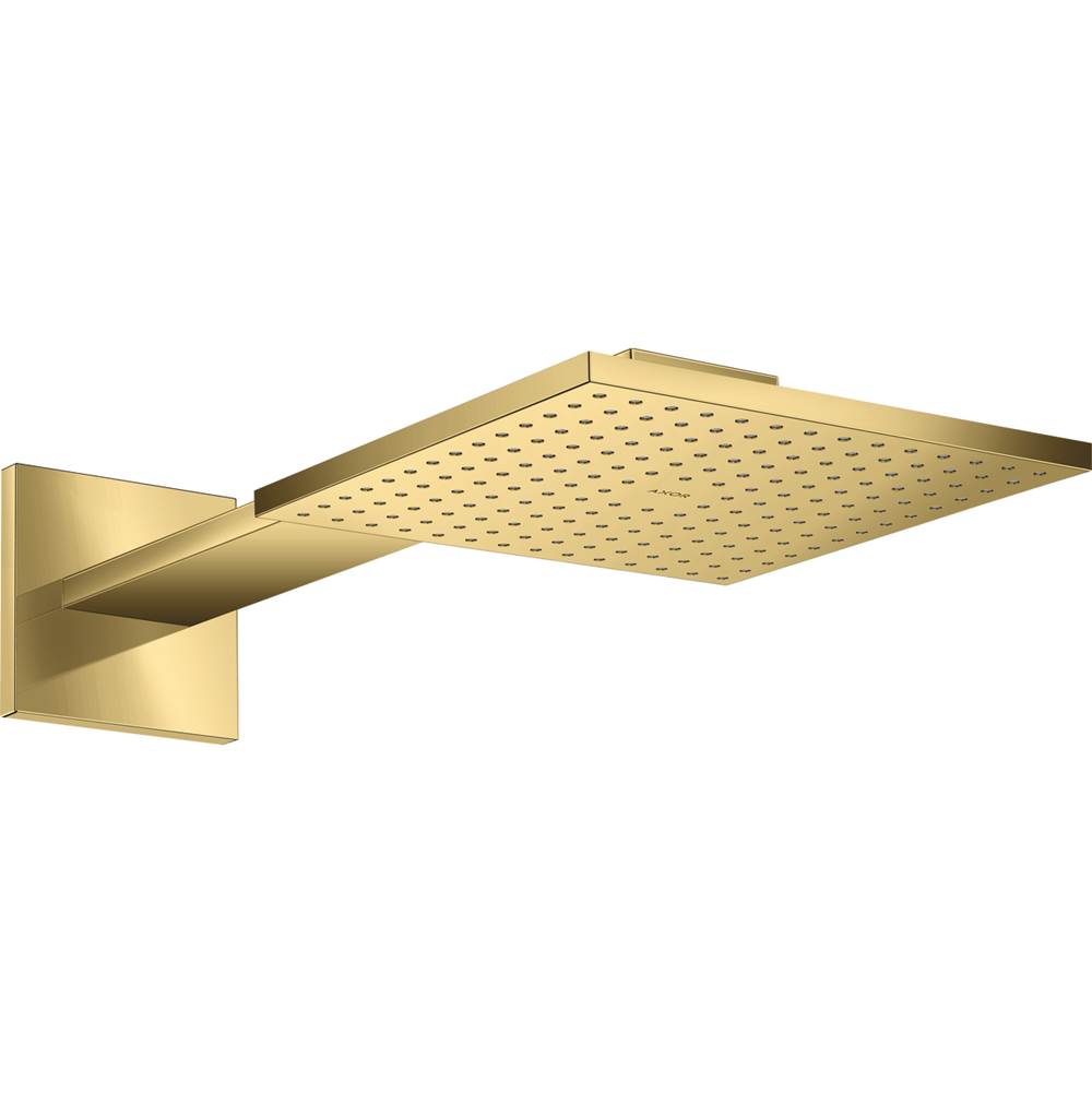 AXOR ShowerSolutions Showerhead 250 Square 2- Jet with Showerarm Trim