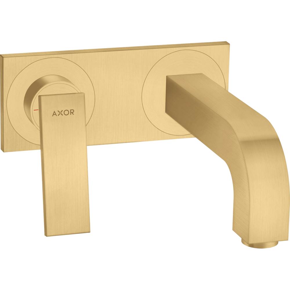 AXOR Citterio Wall-Mounted Single-Handle Faucet Trim with Base Plate
