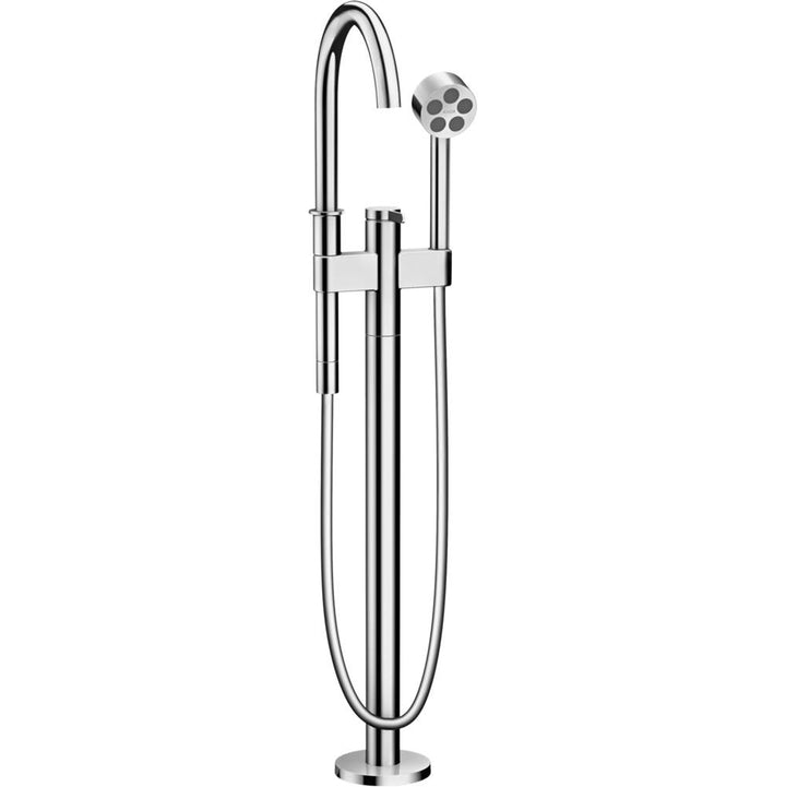 AXOR ONE Freestanding Tub Filler Trim with Handshower