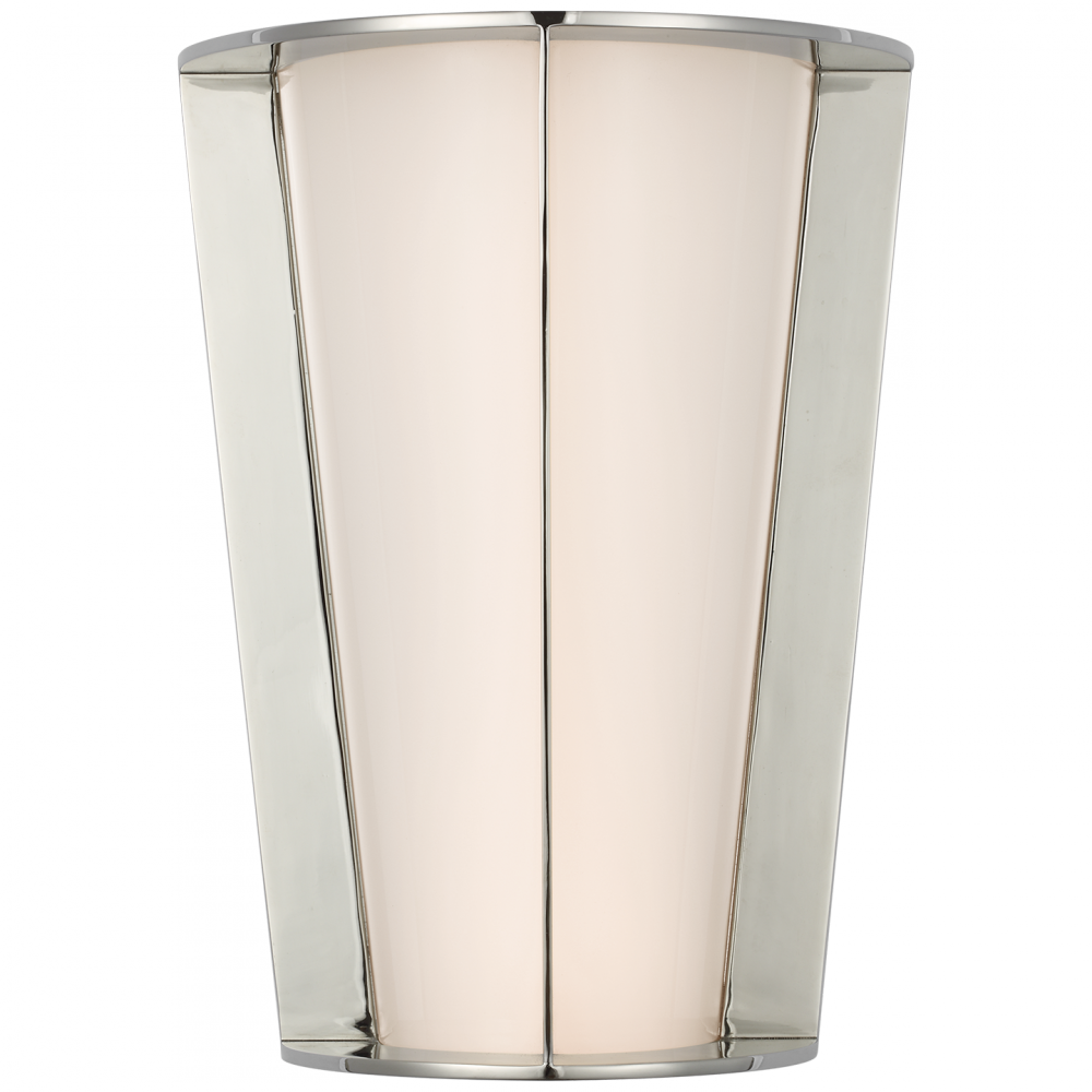 Visual Comfort Signature Phinn Tapered Wall Sconce in Polished Nickel