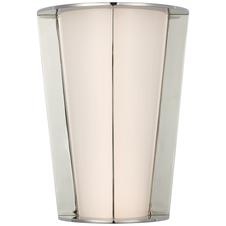 Visual Comfort Signature Phinn Tapered Wall Sconce in Polished Nickel