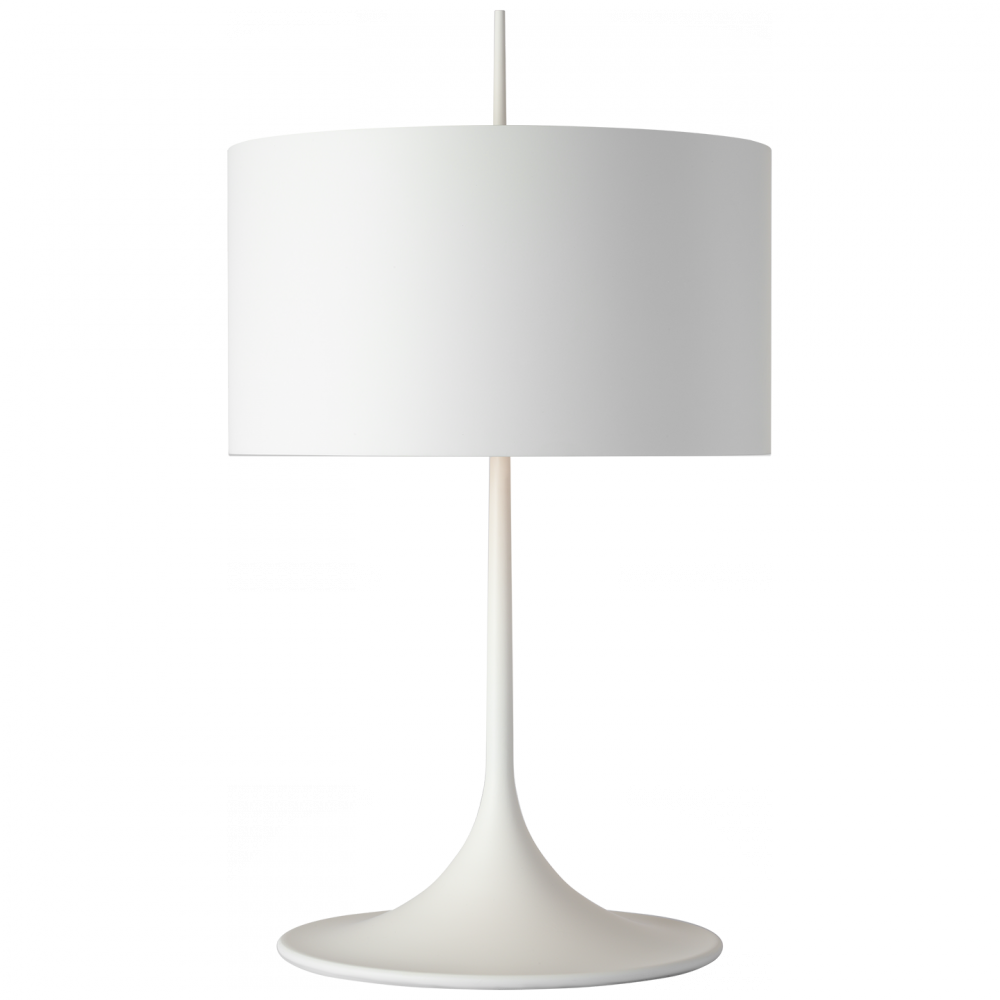 Visual Comfort Signature Spinet Table Lamp in Matte White
