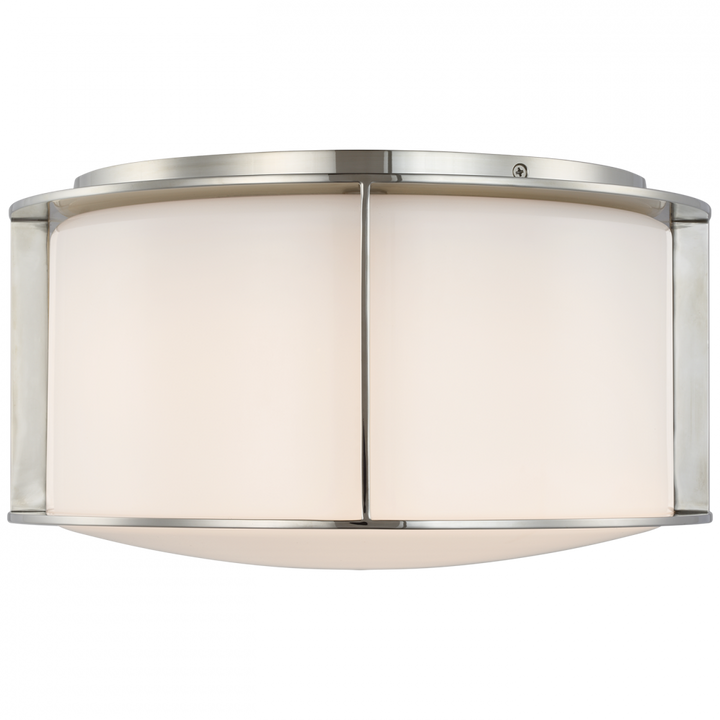 Visual Comfort Signature Phinn Ceiling Flush Light in Polished Nickel