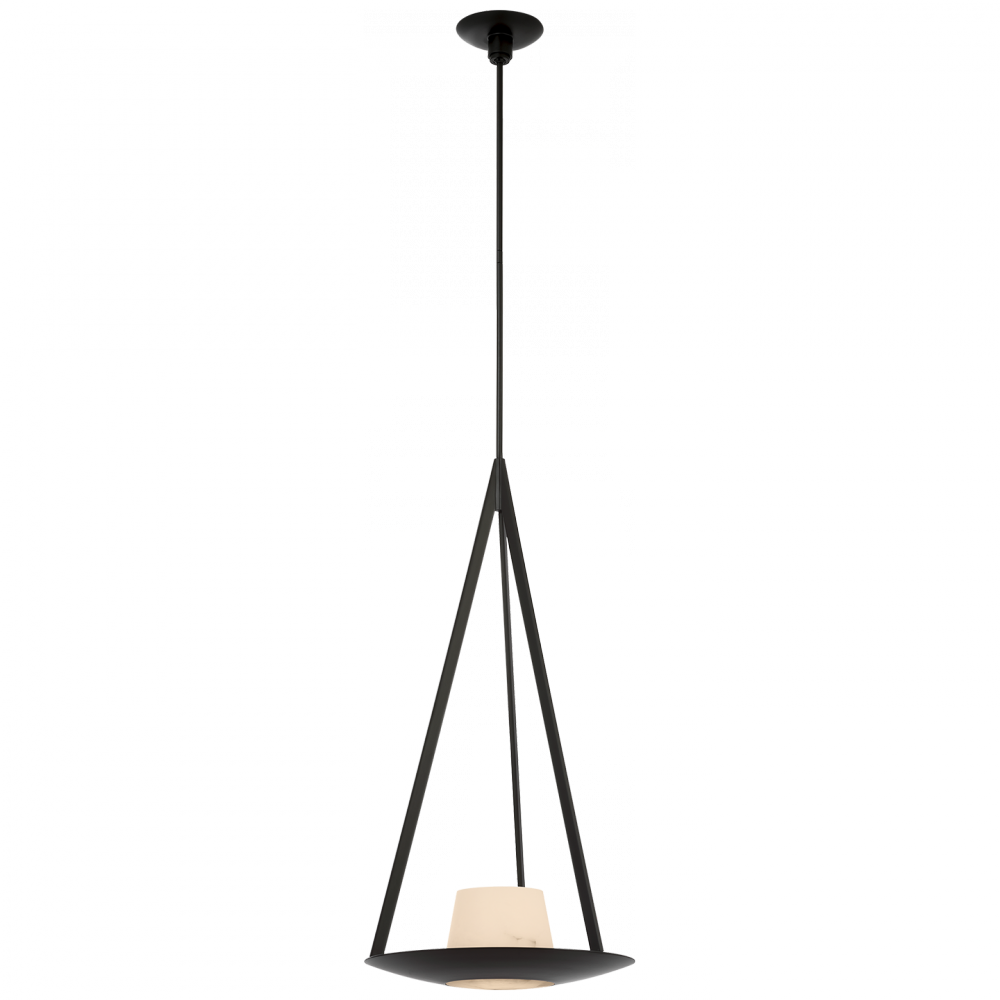 Visual Comfort Signature Divina Pendant in Modern Iron