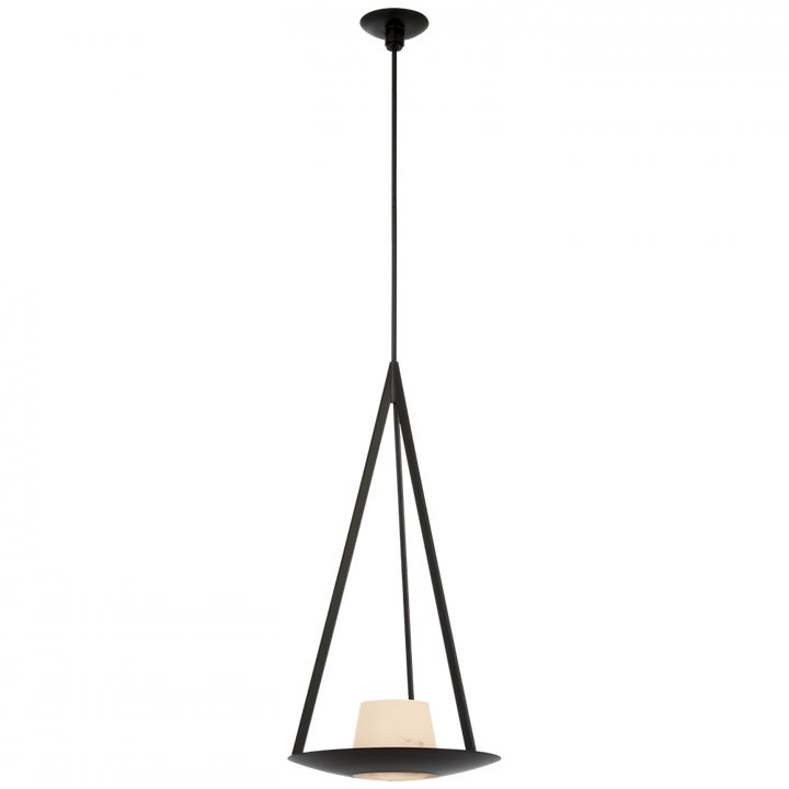 Visual Comfort Signature Divina Pendant in Modern Iron