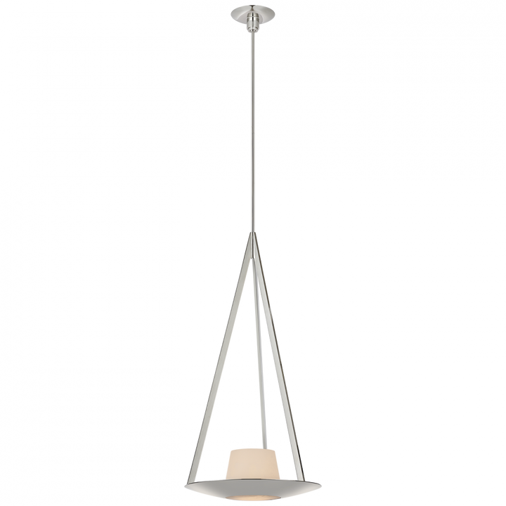 Visual Comfort Signature Divina Pendant in Polished Nickel