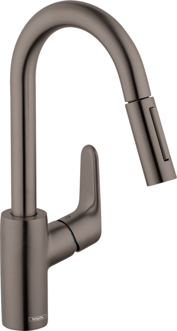 Hansgrohe Focus Prep Kitchen Faucet 2-Spray Pull-Down 1.75 GPM