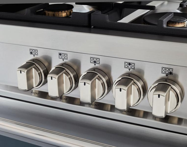 Bertazzoni 48" Master Series Range Gas Oven 6 Brass Burners And Griddle