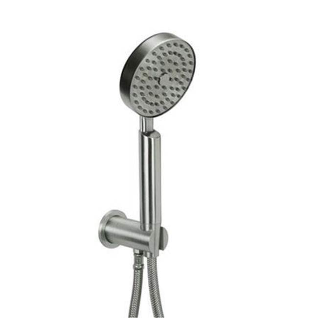 MGS Bagno Round Stainless Steel Handshower with Hose