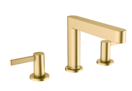 Hansgrohe Finoris Wide-spread Faucet 110 with Pop-up Drain 1.2 GPM