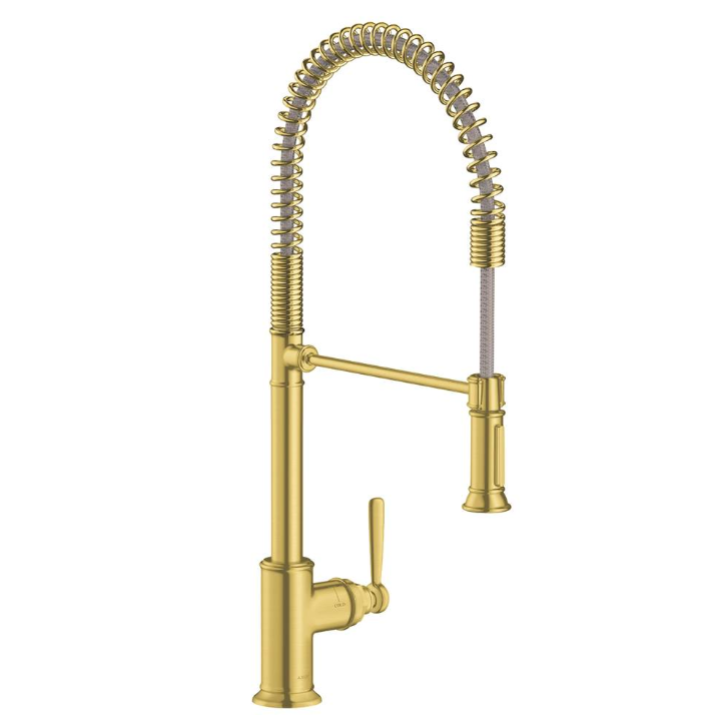 AXOR Montreux Semi-Pro Kitchen Faucet 2-Spray