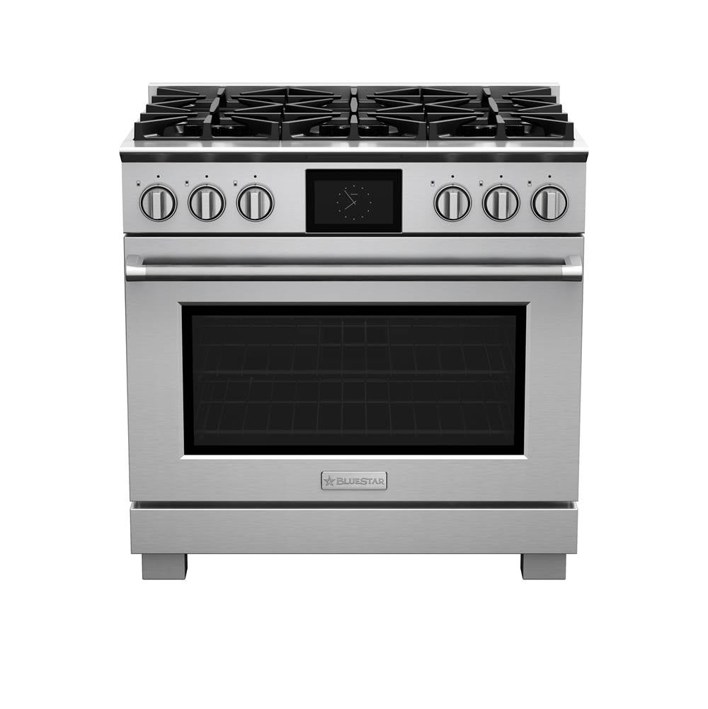 BlueStar Dual Fuel Range All Burners