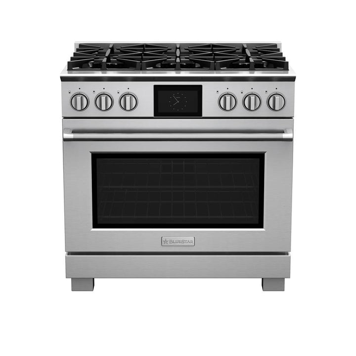 BlueStar Dual Fuel Range All Burners