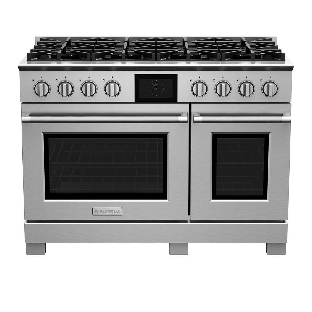BlueStar Dual Fuel Range All Burners