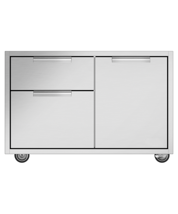 DCS Grill CAD Cart with Access Drawers For Series 7 and 9 Grills
