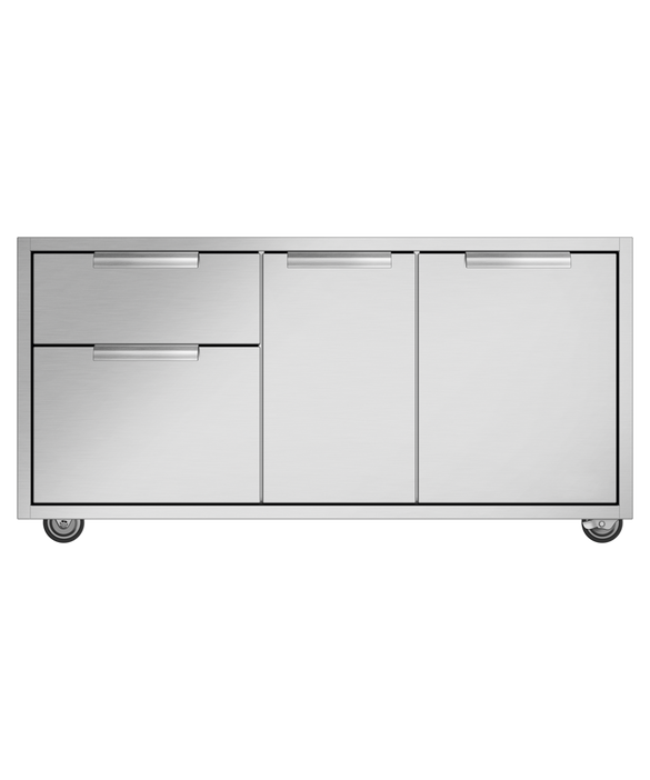 DCS Grill CAD Cart with Access Drawers For Series 7 and 9 Grills