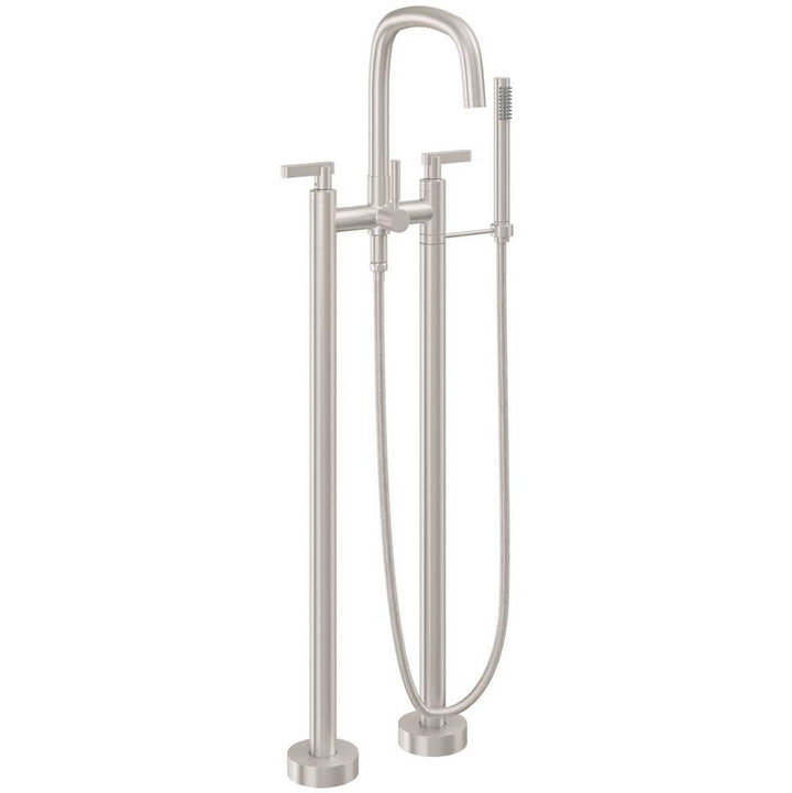 California Faucets Contemporary Floor Mount Tub Filler